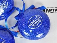 Елочные шары с логотипом как элемент новогоднего маркетинга