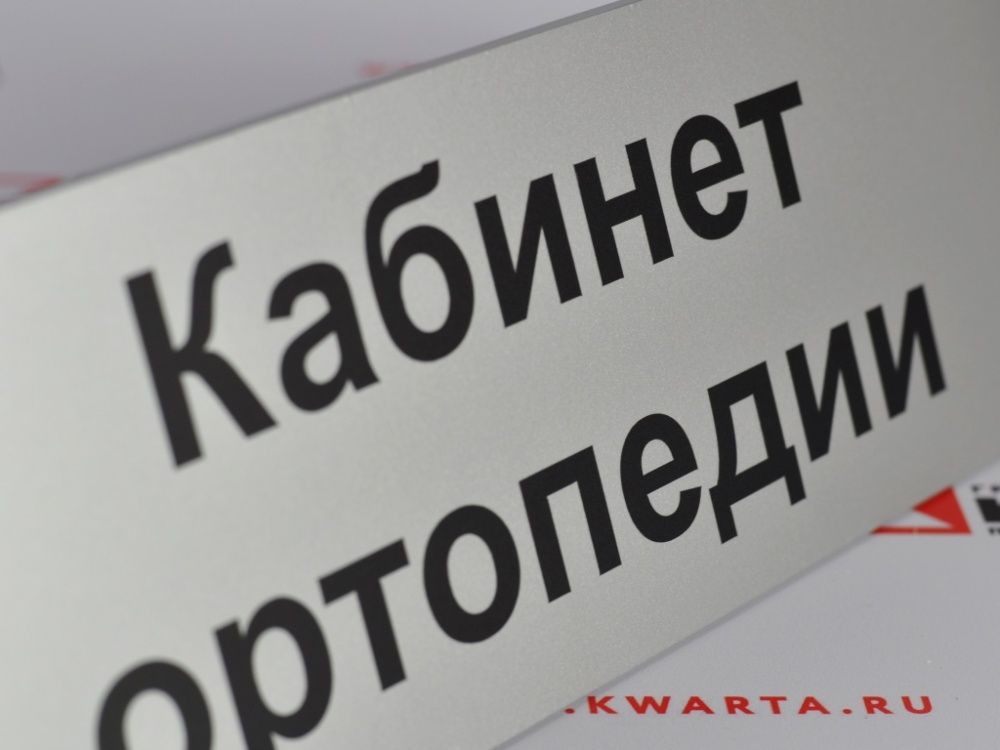 Таблички для кабинетов