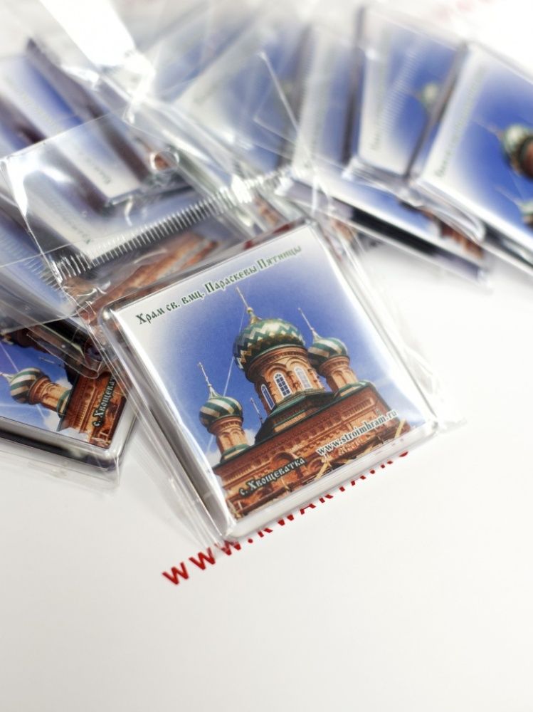 Акриловые магниты с изображением для храма св. вмц. Параскевы Пятницы