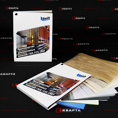 Каталог плёнок для декоративных панелей с примерами образцов для "BASIS"
