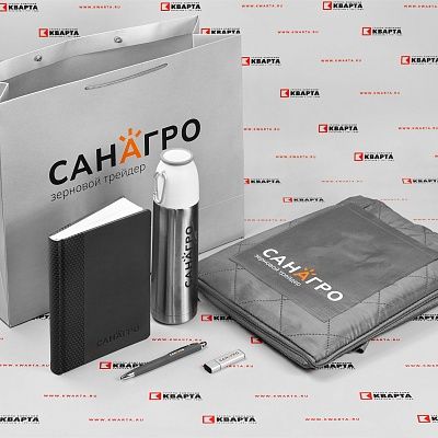 Корпоративный мерч для компании «САНАГРО»