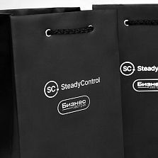 Ламинированные бумажные пакеты с логотипом