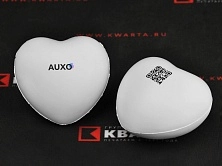 Антистресс из вспененного полиуретана с УФ-печатью логотипа для "AUXO"