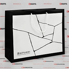 Ламинированные бумажные пакеты с логотипом