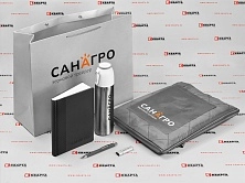 Корпоративный мерч для компании «САНАГРО»