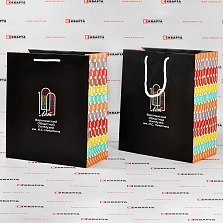 Ламинированные бумажные пакеты с логотипом