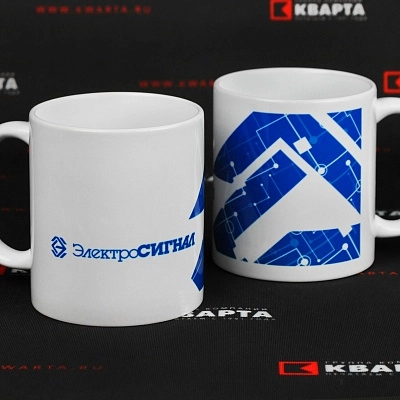 ​Кружки с логотипом для "Электро СИГНАЛ"