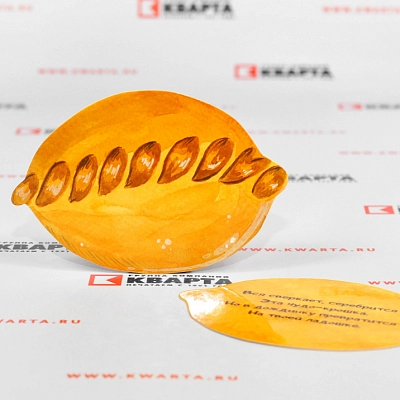 Вырубное изделие фигурной формы