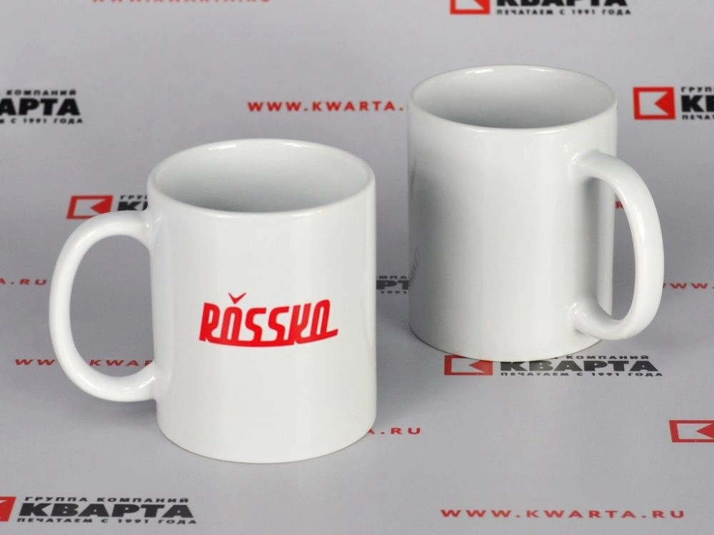Кружки с сублимацией для «Rossko»